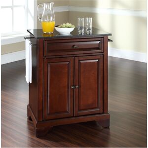 Crosley Lafayette Solid Granite Top Portable Kitchen Island - Cherry