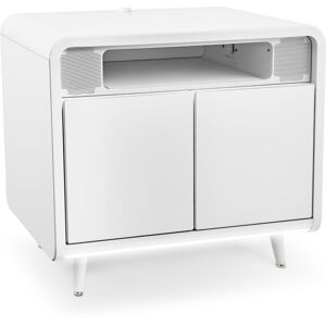 Sobro Smart Storage Side Table with Cooling Drawer - White