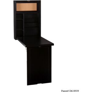 Southern Enterprises Jaqua Fold Desk - Black