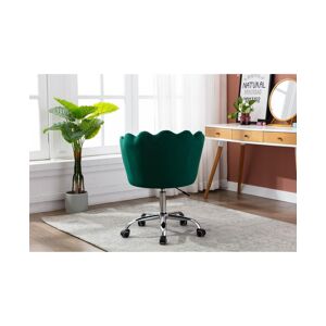 Simplie Fun Swivel Shell Chair for Living Room/Bedroom, Modern Leisure office Chair Green - Green