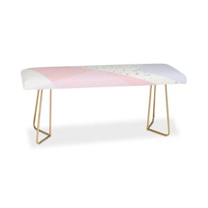 Deny Designs Viviana Gonzalez Scandinavian Style 1 Bench - Pink