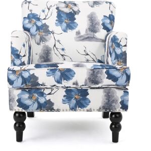 Noble House Rayna Club Chair - White