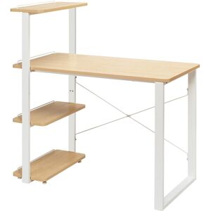 Costway Reversible Computer Desk Study Table Home Office - Natural