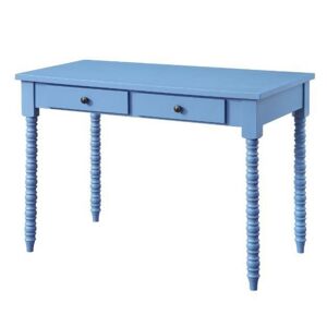 Simplie Fun Altmar Writing Desk, Blue Finish - Blue