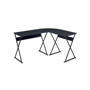 Simplie Fun Zafiri Writing Desk, Black Finish - Black