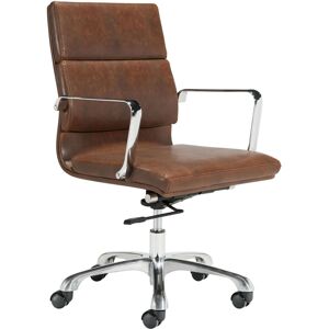 Zuo Ithaca Office Chair - Dark Brown