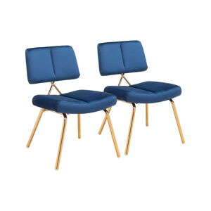 Zuo Nicole Dining Chair, Set of 2 - Blue