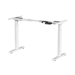 Simplie Fun Electric Stand up Desk Frame - ErGear Height Adjustable Table Legs Sit Stand Desk Frame Up to Ergonomic Standing Desk Base Workstation Fra