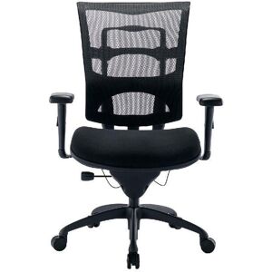 Colamy Big and Tall Mesh Back Office Chair with Slide Seat 450lbs - Black