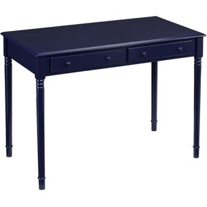 Southern Enterprises Schmidt Farmhouse Desk - Navy