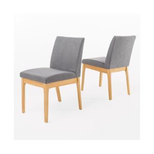 Noble House Kwame Dining Chair, Set of 2 - Dark Grey