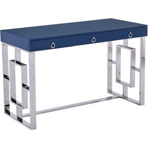 Best Master Furniture Brooks 3 Drawer Writing Desk - Blue