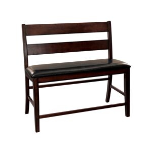 Homelegance Leona Counter Height Bench - Cherry