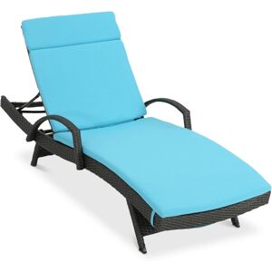 Noble House Maxwell Outdoor Chaise Lounge - Grey