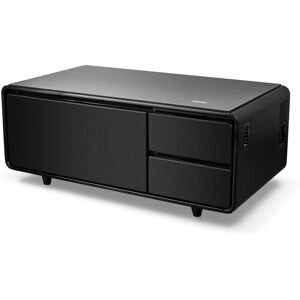 Sobro Smart Storage Coffee Table with Refrigerated Drawer - Black