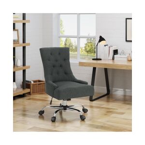 Noble House Americo Office Chair - Dark Grey