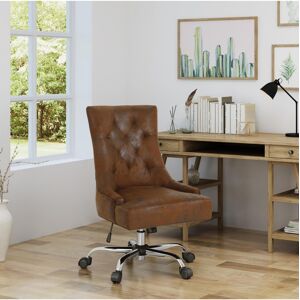 Noble House Americo Office Chair - Brown