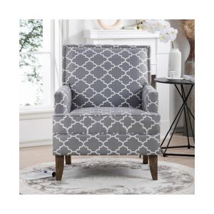 Simplie Fun Accent Chairs For Living Room - Grey