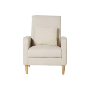 Colamy Modern Upholstered Accent Chair - Beige