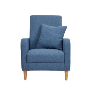 Colamy Modern Upholstered Accent Chair - Blue