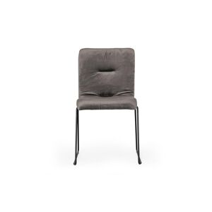 Simplie Fun Yannis Modern Dark Grey Fabric Dining Chair (Set of 2) - Dark Grey