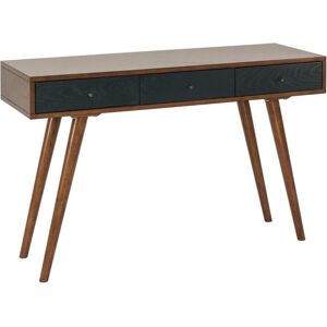 Simplie Fun Rigby 3 Drawer Writing Desk - Brown