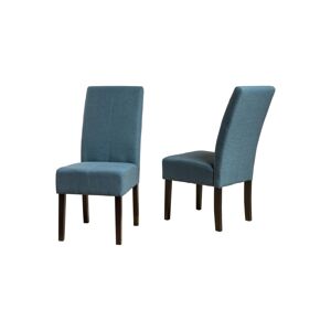Noble House Pertica Dining Chairs, Set of 2 - Blue