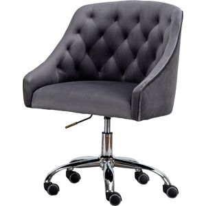 Best Master Furniture Swivel Task Chair with Base - Dark Gray