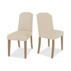 Furniture Hinsen 2pc Dining Chair Set - Ivory
