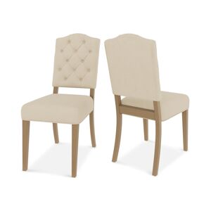 Furniture Jesilyn 2pc Dining Chair Set - Ivory