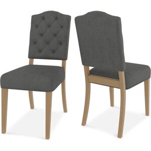 Furniture Jesilyn 2pc Dining Chair Set - Slate