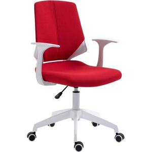 Rta Products Techni Mobili Mid Back Chair - Red