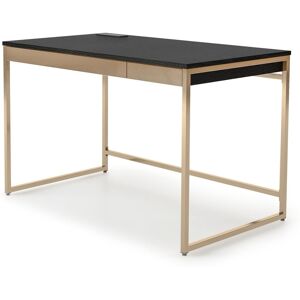 Furniture Of America Morrey 2-Drawer Writing Desk - Champagne