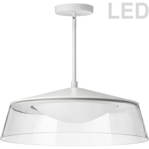 Dainolite 1 Light 35W Led Flush Mount - White