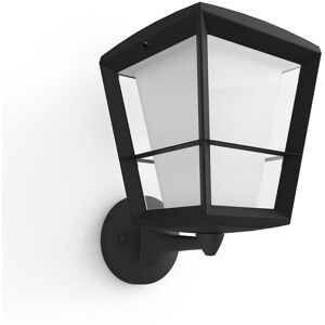 Philips Hue White and Color Ambiance Econic Outdoor Wall Light - Black - Black