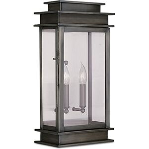 Livex Princeton Wall Lantern Light - Black