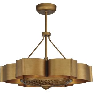 Savoy House Stockholm 6-Light Fan D Lier - Gold patina