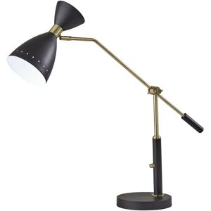 Adesso Oscar Adjustable Desk Lamp - Black