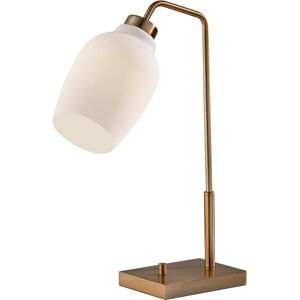 Adesso Clara Desk Lamp - Brass