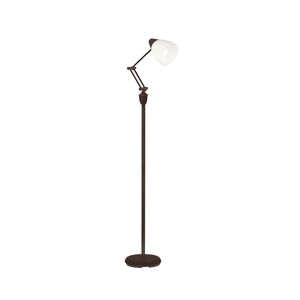 OttLite Webster Floor Lamp - Brown