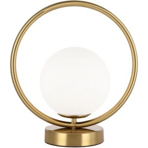 Dainolite 1 Light Halogen Table Lamp - Brass