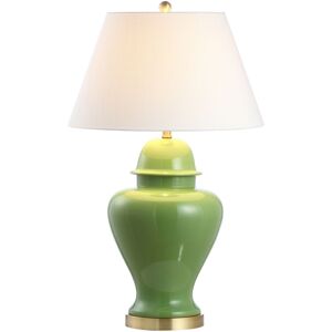 Jonathan Y Sagwa Modern Classic Led Table Lamp - Green