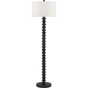 Pacific Coast Heron Floor Lamp - Black