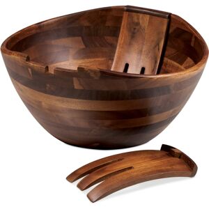 Picnic Time Heritage Collection by Fabio Viviani Acacia Wood 3-Piece Salad Set