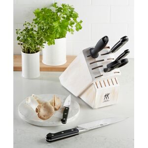 Zwilling Pro 7pc Block Set with Block - White