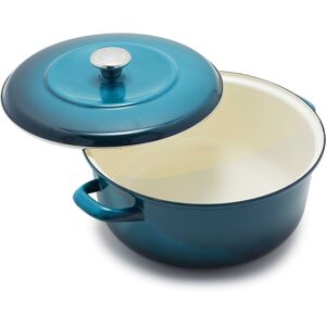 Merten & Storck Enameled Iron 7-Quart 1873 Dutch Oven - Aegean Teal