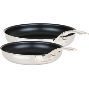 Viking 3-Ply Stainless Steel 2-Piece Non-Stick Fry Pan Set - Stainless Steel