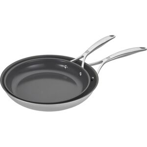 Zwilling Energy Plus 2pc Fry Pan Set - Stainless Steel/Grey