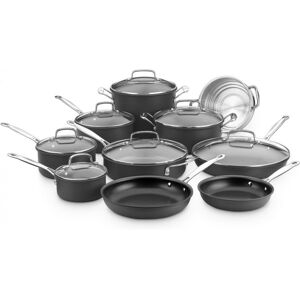 Cuisinart Chef's Classic Hard Anodized 17-Pc. Set - Nonstick Hard Anodized