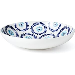 kate spade new york Floral Way Low Serving Bowl - Blue, White